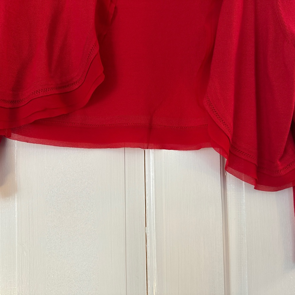 Apt. 9 Red Women's Poncho